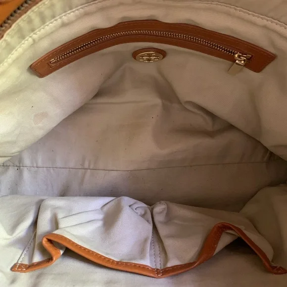 TORY BURCH COGNAC PURSE - Picture 3 of 9